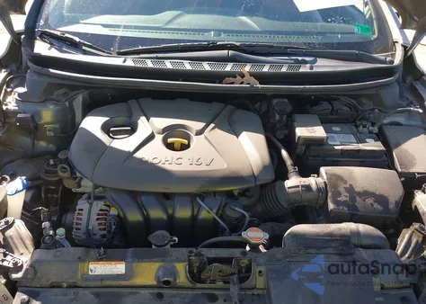 2012 Hyundai Elantra Limited из США, поврежденный, VIN 5NPDH4AE0CH096733